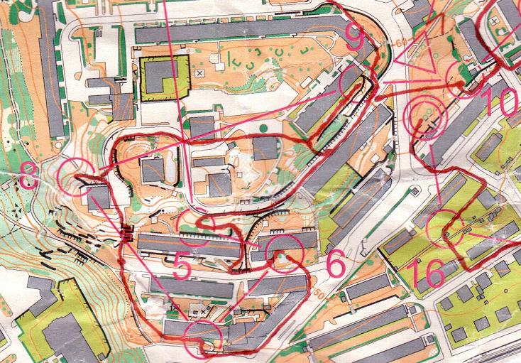 Göteborg Sprint OL-Karte